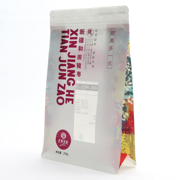 গুঁড়ো স্নেক জন্য সাইড Gusset ফ্ল্যাট নিট ব্যাগ