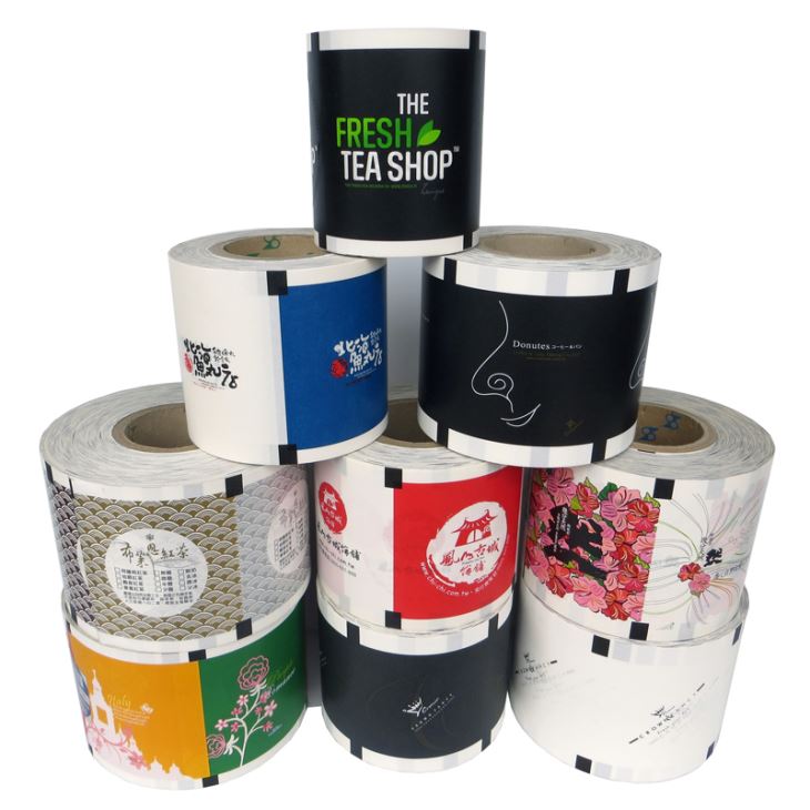 বাবল চা কাপ সিলিং ছায়াছবির