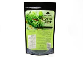 বহুমুখী মুদ্রণ বেগুনী সালাদ জন্য থলি আপ দাঁড়ানো