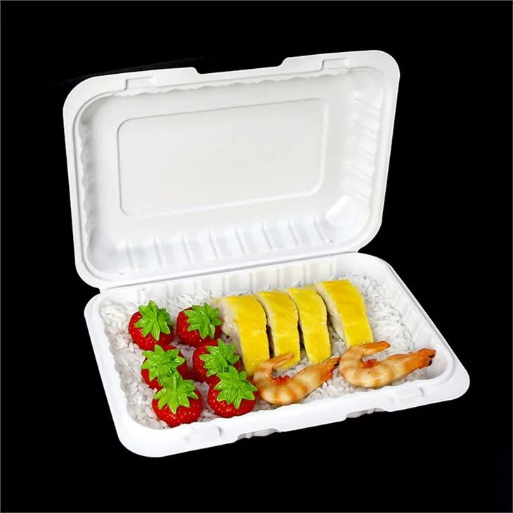 6x9ইঞ্চি ইকো ফ্রেন্ডলি ফুড কনটেইনারে যান মাইক্রোওয়েভেবল ব্ল্যাক ব্ল্যাক ডিসপোজেবল খাবার ক্যাটারিং প্লাস্টিক লাঞ্চ বক্স ফুড কন্টেইনার