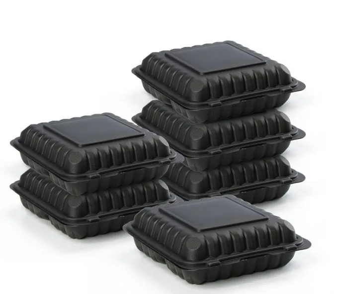 9 ইঞ্চি 3 বগি টেক অ্যাওয়ে বক্স