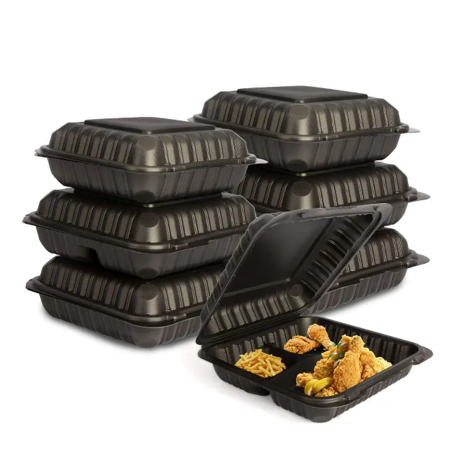 Clamshell খাদ্য পাত্রে আউট