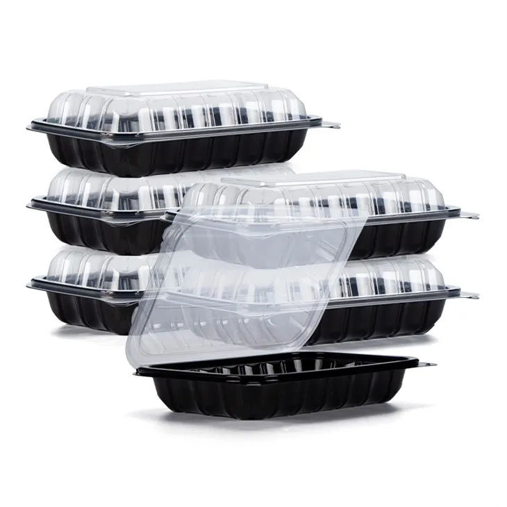 নিষ্পত্তিযোগ্য পরিষ্কার খাদ্য পাত্রে