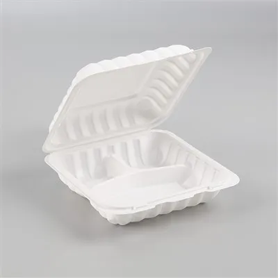 3 Compartment Hinged Lid Food Box 3 Compartment Hinged Lid Food Box