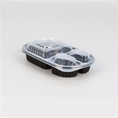 Bento খাবার প্রস্তুত পাত্রে পুনরায় ব্যবহারযোগ্য