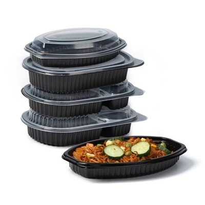 কালো খাবার প্রস্তুত পাত্রে 16 Oz