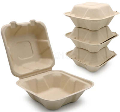 নিষ্পত্তিযোগ্য Bagasse যাও পাত্রে