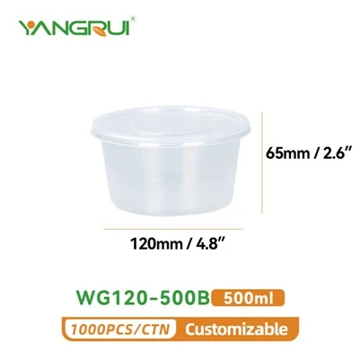 নিষ্পত্তিযোগ্য প্লাস্টিক বোল 17oz
