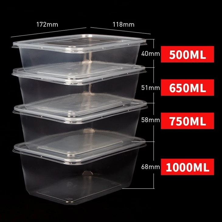 Clear Food Container With Lid factory
