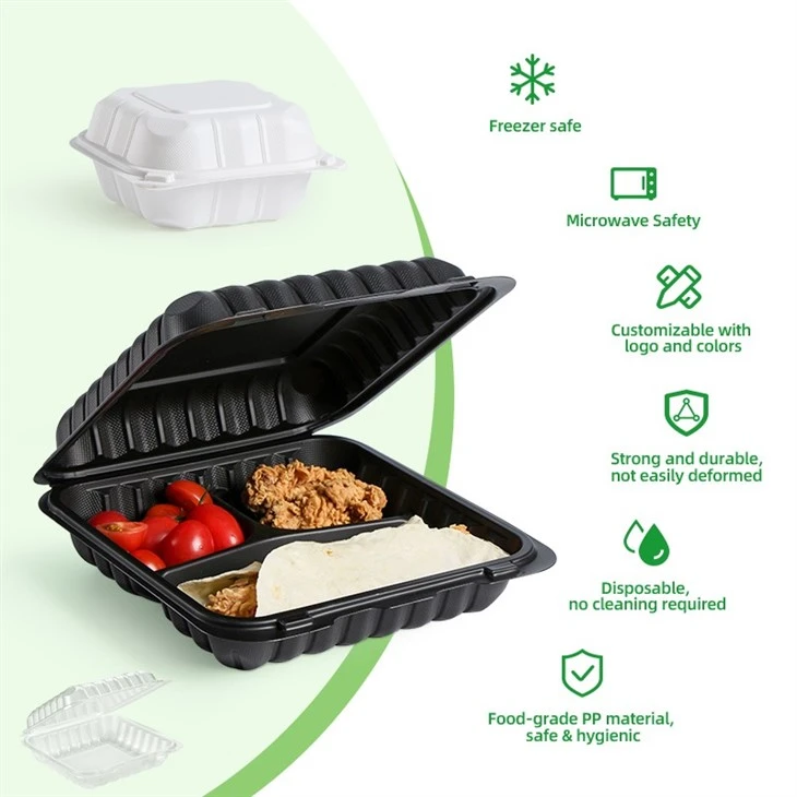 Hinged Plastic Containers Wholesale factory