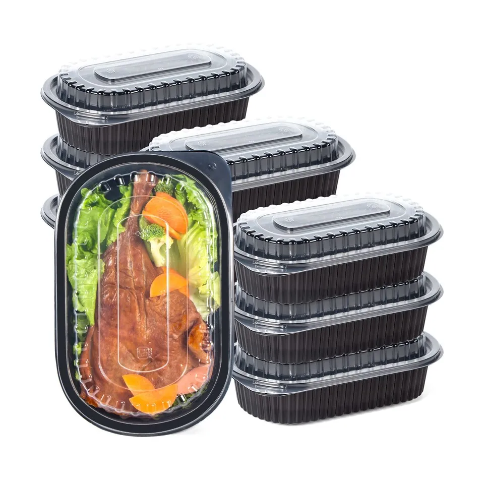 প্লাস্টিক চীনা খাদ্য পাত্রে