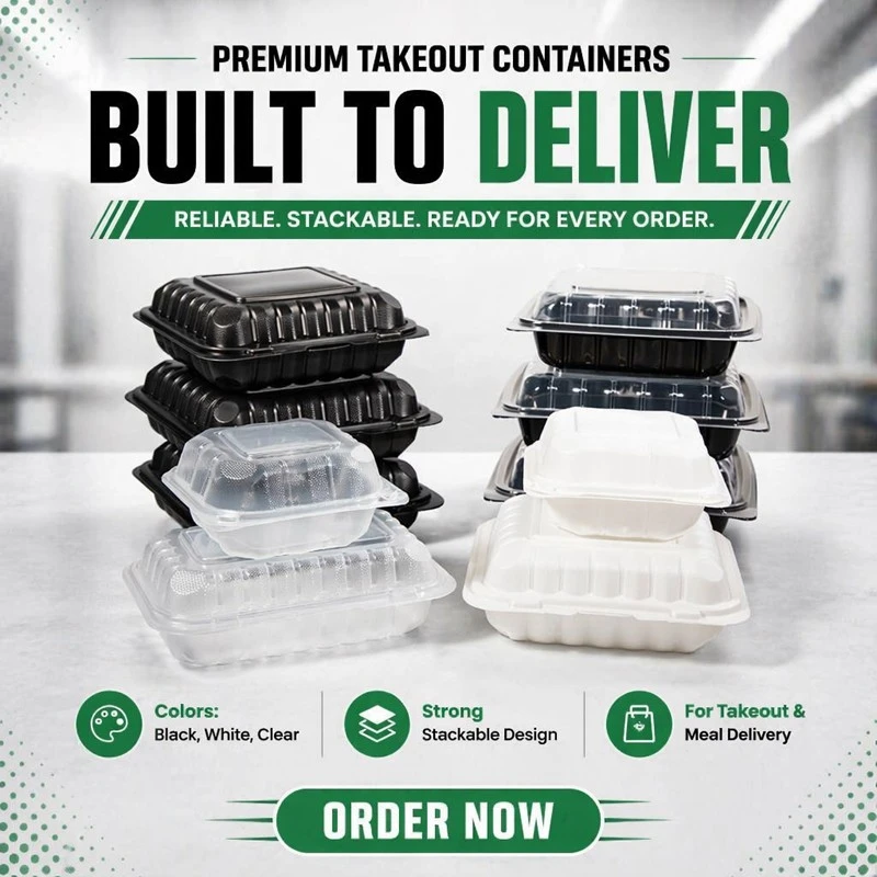 Plastic Takeout Containers With Lids suppliers