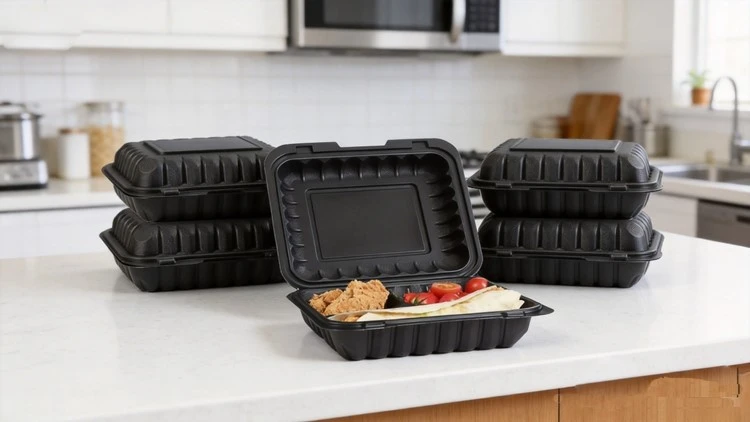 takeout food container with lid